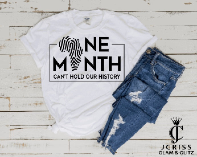One Month Can’t Hold Our History